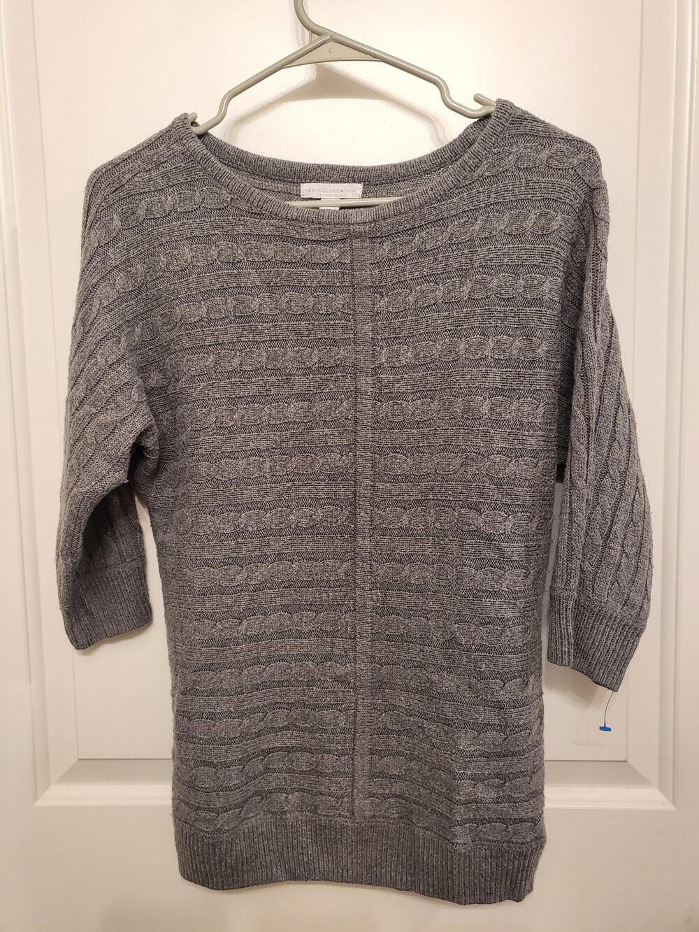 New York & Company Grey Sweater Small